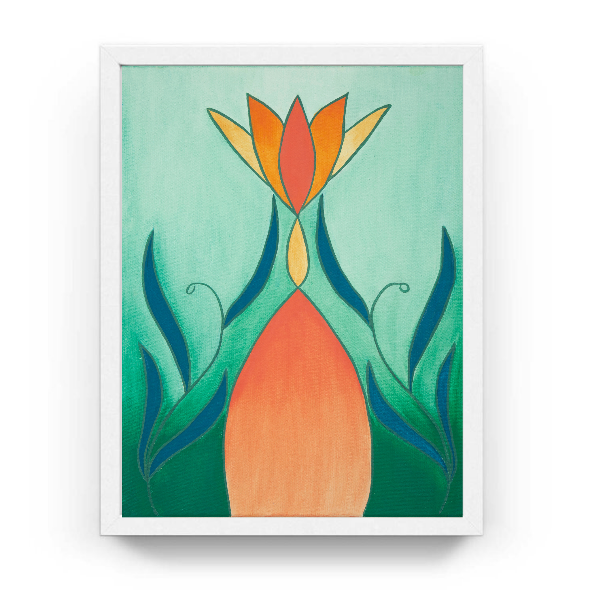 'Diosa' is a Fine Art Archival Canvas Paper, Giclee print with archival pigmented and the highest level of color gamut available in printing